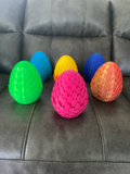 Large Dragon Egg with Dragon Inside