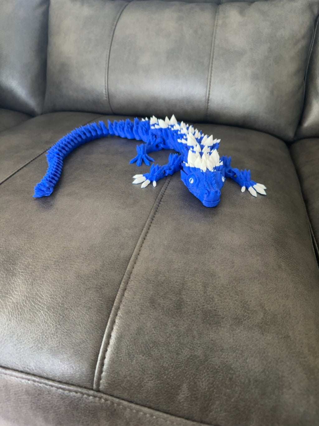 Blue Dragon with White Scales — $25 (available in multiple colors)
